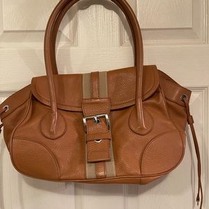 Prada leather satchel bag